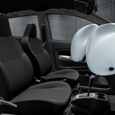 2 Airbags 
 Sistema de doble airbag SRS para el piloto y copiloto.